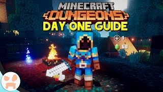 EVERYTHING You Need To Know About Dungeons  Minecraft Dungeons Day 1 Guide [upl. by Iadrahc]