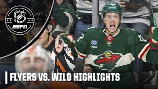 Philadelphia Flyers vs Minnesota Wild  Full Game Highlights [upl. by Gamages]