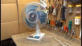 KDK E30KT 12quot Oscillating Fan  Initial Checkout [upl. by Najram307]