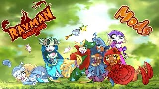 Rayman Origins Playable Nymph Mods [upl. by Anirbes640]