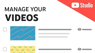 Edit Video Settings with YouTube Studio [upl. by Innej269]