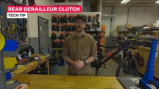 Tech Tip Tuesday  Rear Derailleur Clutch [upl. by Llirrem]