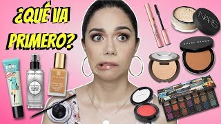 ¿QUÉ VA PRIMERO EL ORDEN PARA APLICAR EL MAQUILLAJE  MARIEBELLE COSMETICS [upl. by Ieso382]