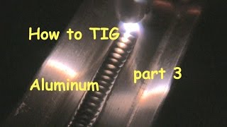 AC Frequency Settings for TIG Welding Aluminum  quotHow to Tig Weld Aluminumquot part 3 [upl. by Atinob323]