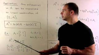 CayleyHamilton Theorem for 2x2 Matrices [upl. by Blythe]