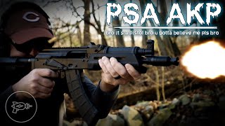 Pistol Packaged Krinkov Plinking Palmetto State Armory AKP GF3 Review [upl. by Naples]