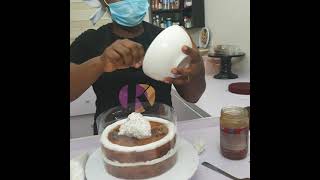 How to use acetate collar for cake fillings [upl. by Lashonda]