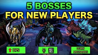 5 Easy Bosses for New Players Getting Into Bossing  RuneScape 3 [upl. by Ennairek520]