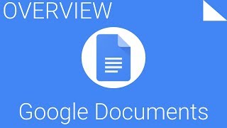 How to Create Edit and Share Files with Google Documents  Overview [upl. by Eniak]