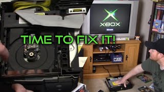 Time To Fix My Original XBOX That wont Read Discs [upl. by Aluin]