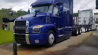 2020 Mack Anthem 64T Semi Truck Full Walkaround Exterior and Interior [upl. by Lancelot]