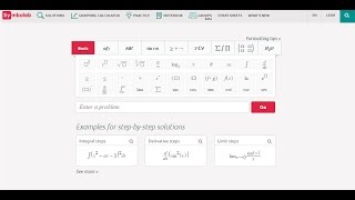 Solving problems using Symbolab [upl. by Schug]