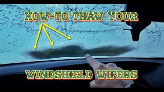 Lexus Feature Explained Windshield Wiper DeIcer [upl. by Rufe]