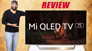 Mi QLED TV 75 Review After 45 Days 🔥  Things to know before you Buy a 75quot TV [upl. by Siesser274]