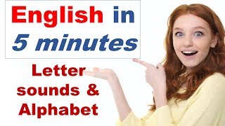 Learn English sounds and alphabet in 5 minutes [upl. by Gwenneth424]