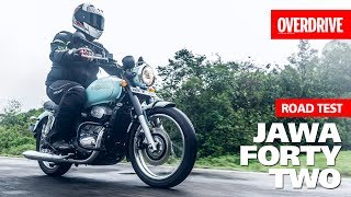 Jawa Forty Two  Road Test Review  OVERDRIVE [upl. by Elijah159]