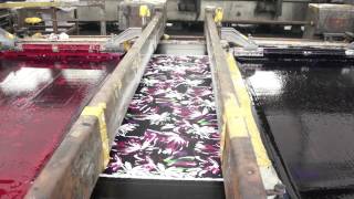 Printed Fabric Production [upl. by Elna]