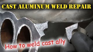 TFS Cast Aluminum Weld Repair [upl. by Sirak]