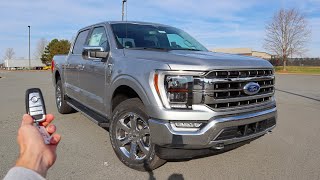 2021 Ford F150 Lariat FX4 Start Up Walkaround Test Drive and Review [upl. by O'Connor]