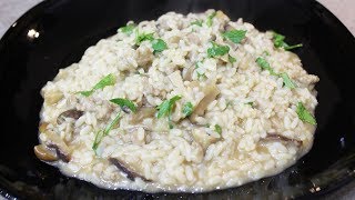 RISOTTO SALSICCIA E FUNGHI MISTI SURGELATI  FoodVlogger [upl. by Aikrehs]