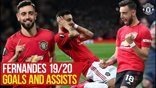 Bruno Fernandes  All The Goals and Assists 1920  Manchester United [upl. by Grindle887]